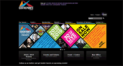 Desktop Screenshot of centrepointetheatres.com